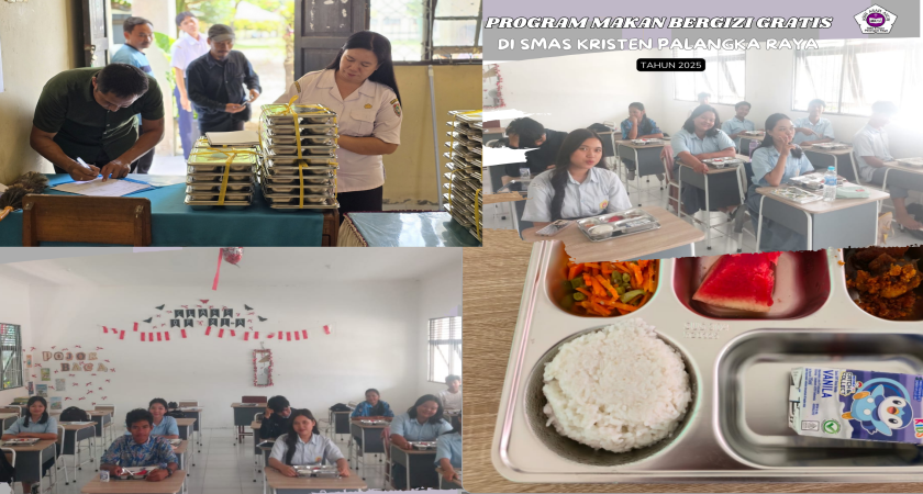 Program Makan Bergizi Gratis di SMA Kristen Palangka Raya
